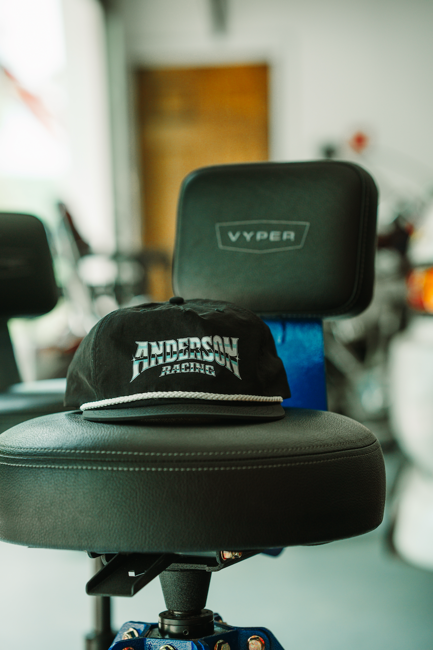 Chrome surfer cap